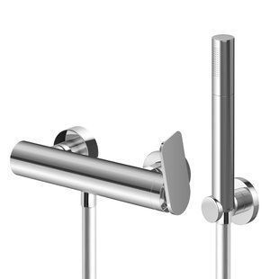 Смеситель для душа Kohlman Wexpo chrome настенный KPL-QW120W, Хром