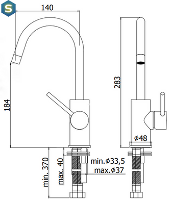Змішувач для умивальника Paffoni Light LIG 078 CR, Хром