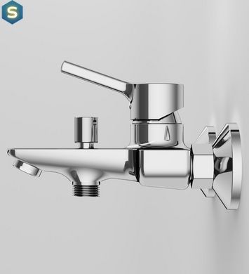Змішувач для ванни AM.PM X-Joy S F85B10000, Хром