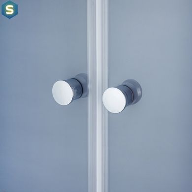 Душевой бокс Kroner KRP Enzo &ndash; SD.C.F.G. 90x90 см CV029572, Хром матовый, тонированный