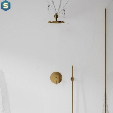 Душова система прихованого монтажу Omnires Y gold SYSY19GL, Золотий