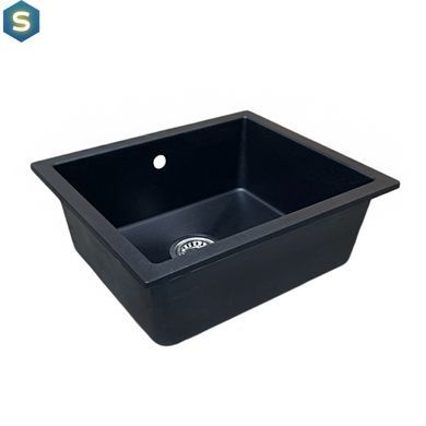 Кухонна мийка Adamant Catalana 530x455x200 Бежевий чорний 000000960, Бежевий