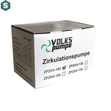 Насос циркуляционный Volks pumpe ZP25/4 180мм + гайки