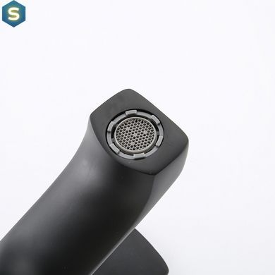 Смеситель для умывальника Frap F1071-6, Черный матовый