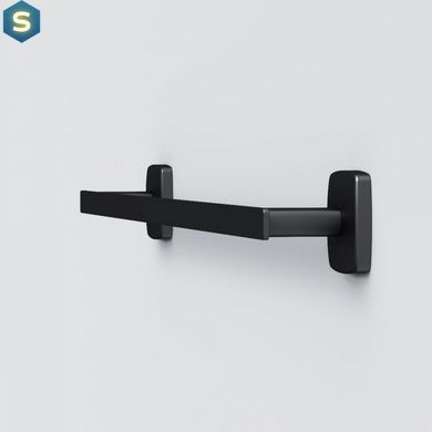 Вішалка для рушників Am.Pm Gem 50 см black A90346422, Черный матовый
