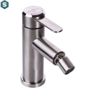Смеситель для биде Globus Lux Wien SBT2-106, Графитовый хром