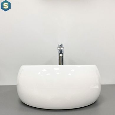 Умивальник (раковина) VBI LATERZA WHITE накладний, Білий