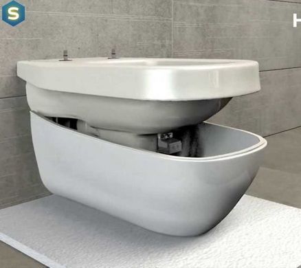 Унітаз підвісний Hatria Abito YXX601, Білий