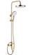 Душова система Rea Bloom gold white з виливом REA-P9529, Золотий