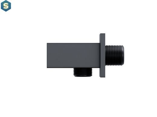 Душевая система скрытого монтажа Corsan Adour black + BOX Z01MBL, Черный матовый