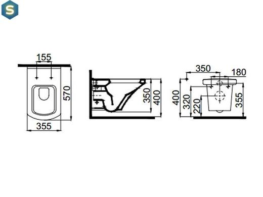 Унітаз підвісний Idevit Vega з кришкою Soft Close SETK2804-0606-001-1-10000, Білий