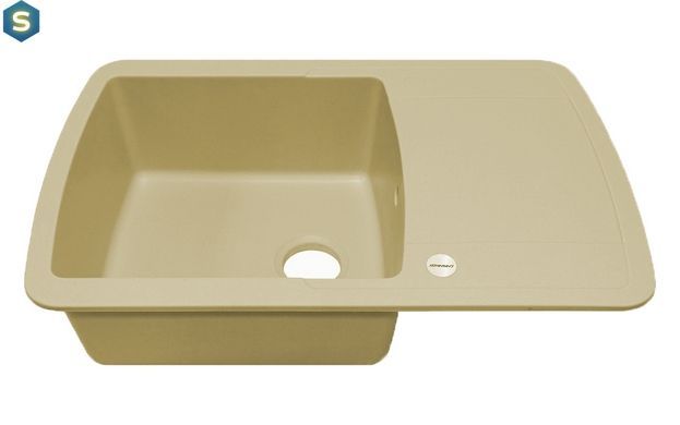 Кухонна мийка Adamant Optimaks 775x495x200 Бежевий ivory 533223, Бежевий