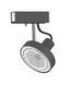 Спот Nowodvorski 9598 Cross GU10, ES111 1x75W IP20 Gr