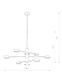 Подвесной светильник Nowodvorski 7942 Orbit GX53 6x8W IP20 Wh