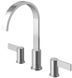 Змішувач для умивальника Kohlman Dexame chrome QB200D, Хром