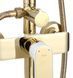 Душова система Rea Bloom gold white з виливом REA-P9529, Золотий