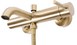 Змішувач для ванни Rea Lungo brushed gold настінний REA-B8010, Золотий