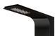 Душова панель Corsan Duo black LED з термостатом A777TBLLED, Черный матовый