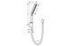 Душовий гарнітур Hansgrohe Raindance Alive Select S 3jet EcoSmart з тримачем та шлангом 1,6 м matt white 24611700, Белый матовый