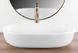 Умивальник Rea Cleo 60 white matt накладний REA-U9653, Белый матовый