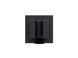 Душевая система скрытого монтажа Corsan Adour black + BOX Z01MBL, Черный матовый