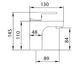 Змішувач для умивальника Koller Pool Round Arc RA0200, Хром
