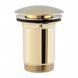 Донний клапан Omnires click-clack gold A706GL, Золотий