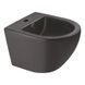 Биде подвесное Qtap Robin QT1355046FMB, Черный матовый