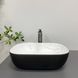 Умивальник VBI Ravenna marmo black matt накладний VBI-011220, Черный матовый