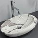Умывальник VBI Vicenza sand glossy накладний VBI-014803, Мармур