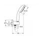 Душовий гарнітур Grohe TEMPESTA 26406001