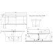 Ванна квариловая Villeroy & Boch Squaro Edge 190x90 UBQ190SQE2DV-01