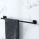 Вішалка для рушників Am.Pm Gem 50 см black A90346422, Черный матовый
