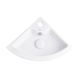 Умивальник Qtap Kiwi з донним клапаном QT0911K184AW, Білий