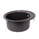 Кухонна мийка Lidz D510/200 GRF-13 (LIDZGRF13D510200), Графит