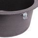 Кухонна мийка Lidz D510/200 GRF-13 (LIDZGRF13D510200), Графит