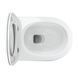 Унітаз Omnires Ottawa Comfort 54x365 підвісний без обідка сидіння дюропласт white gloss OTTAWACMWBP, Білий