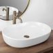 Умивальник Rea Cleo 60 white matt накладний REA-U9653, Белый матовый