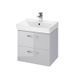 Тумба с умывальником Cersanit Lara Mille Slim 50 серая S801-355