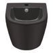 Биде подвесное Qtap Robin QT1355046FMB, Черный матовый