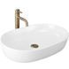 Умивальник Rea Cleo 60 white matt накладний REA-U9653, Белый матовый