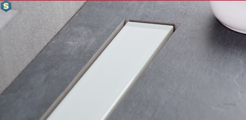 Душовий канал Pestan Confluo Frameless Line 750, біле скло 13701214