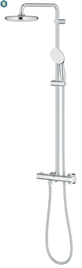 Grohe Tempesta System 210 Душова система з термостатом для настінного монтажу (26811001), Хром
