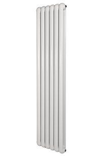 Вертикальный дизайнерский радиатор отопления Arttidesign Verona 6/1800/440 белый матовый, Белый матовый