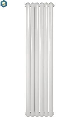 Вертикальный дизайнерский радиатор отопления Arttidesign Verona 6/1800/440 белый матовый, Белый матовый
