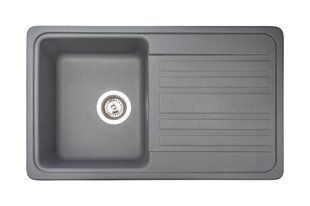 Кухонная мойка гранитная Miraggio Versal gray 758x462x201 00211706, Каппучино
