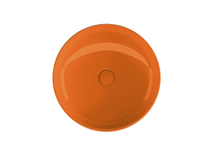 Умывальник Volle 43x43x10,5 см оранжевый 13-40-455Orange, Цветной