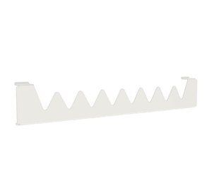 Гачок для рушникосушки Terma Happy Shark 500 Ral Soft 9016 WRWH1A044KS96, Білий