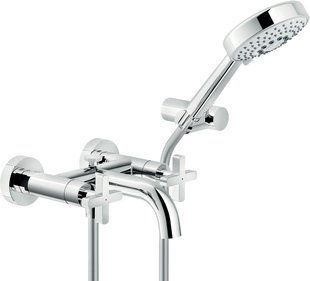 Змішувач для ванни Nobili Lira LR116210CR, Хром