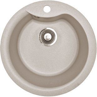 Кухонная мойка Adamant Wave &Oslash;485x210 avena 217223, Бежевый